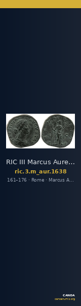 RIC III Marcus Aurelius 1638 — CANOA