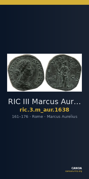 RIC III Marcus Aurelius 1638 — CANOA