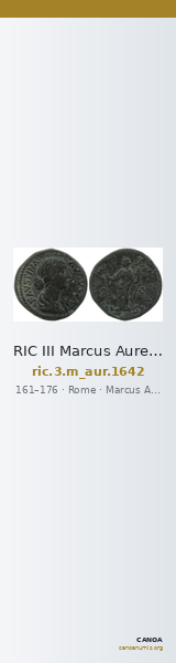 RIC III Marcus Aurelius 1642 — CANOA