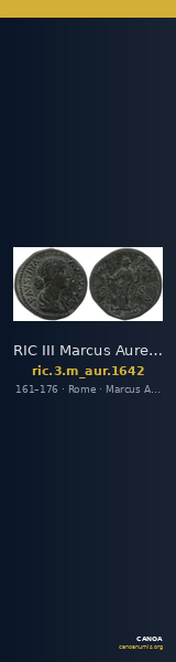 RIC III Marcus Aurelius 1642 — CANOA