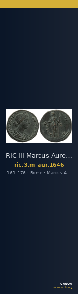 RIC III Marcus Aurelius 1646 — CANOA