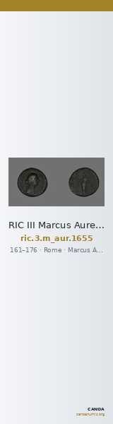 RIC III Marcus Aurelius 1655 — CANOA