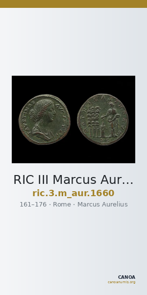 RIC III Marcus Aurelius 1660 — CANOA