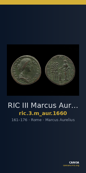 RIC III Marcus Aurelius 1660 — CANOA