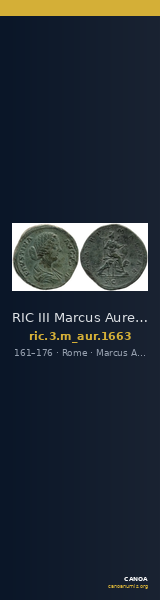 RIC III Marcus Aurelius 1663 — CANOA