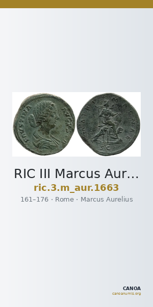 RIC III Marcus Aurelius 1663 — CANOA