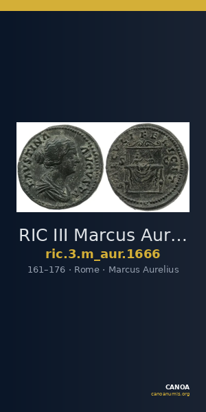 RIC III Marcus Aurelius 1666 — CANOA