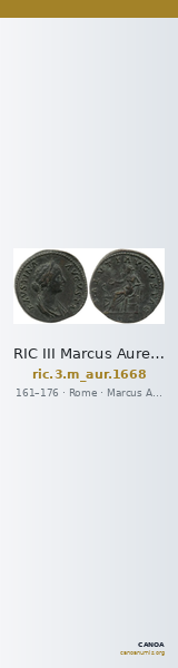RIC III Marcus Aurelius 1668 — CANOA