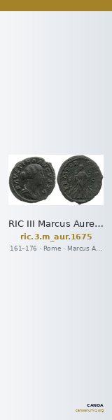 RIC III Marcus Aurelius 1675 — CANOA