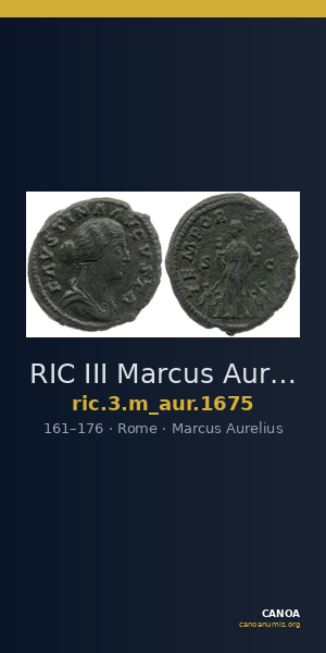 RIC III Marcus Aurelius 1675 — CANOA