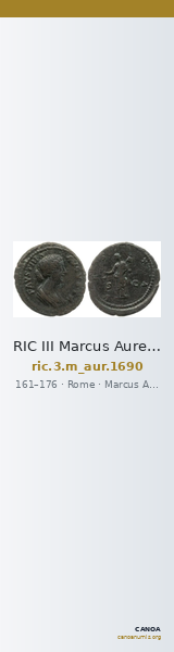 RIC III Marcus Aurelius 1690 — CANOA