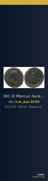 RIC III Marcus Aurelius 1690 — CANOA