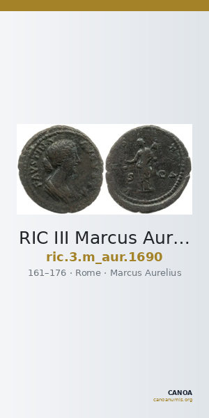 RIC III Marcus Aurelius 1690 — CANOA