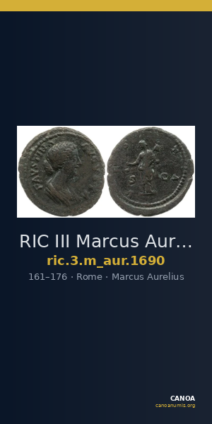 RIC III Marcus Aurelius 1690 — CANOA