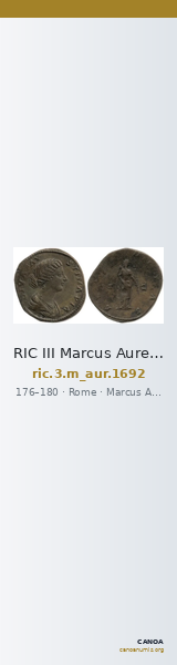 RIC III Marcus Aurelius 1692 — CANOA