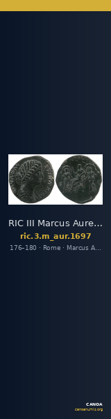 RIC III Marcus Aurelius 1697 — CANOA