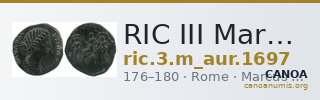 RIC III Marcus Aurelius 1697 — CANOA