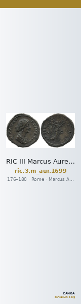 RIC III Marcus Aurelius 1699 — CANOA