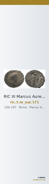 RIC III Marcus Aurelius 171 — CANOA