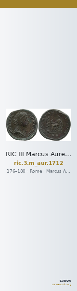 RIC III Marcus Aurelius 1712 — CANOA