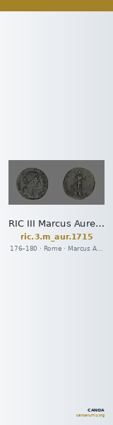 RIC III Marcus Aurelius 1715 — CANOA