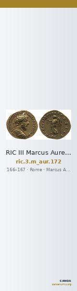RIC III Marcus Aurelius 172 — CANOA