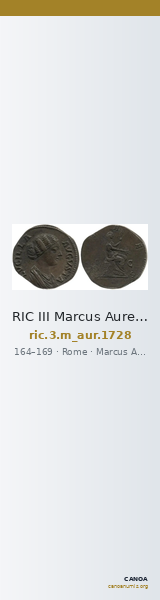 RIC III Marcus Aurelius 1728 — CANOA
