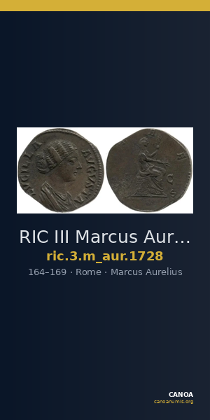 RIC III Marcus Aurelius 1728 — CANOA