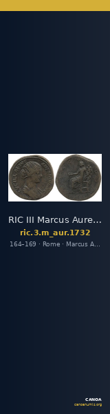 RIC III Marcus Aurelius 1732 — CANOA