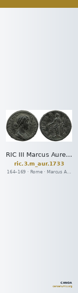 RIC III Marcus Aurelius 1733 — CANOA