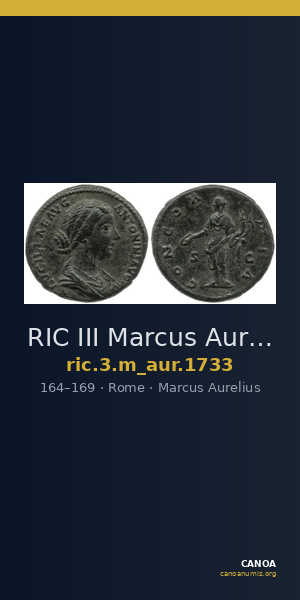 RIC III Marcus Aurelius 1733 — CANOA