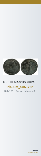 RIC III Marcus Aurelius 1734 — CANOA