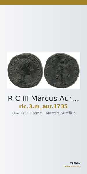 RIC III Marcus Aurelius 1735 — CANOA