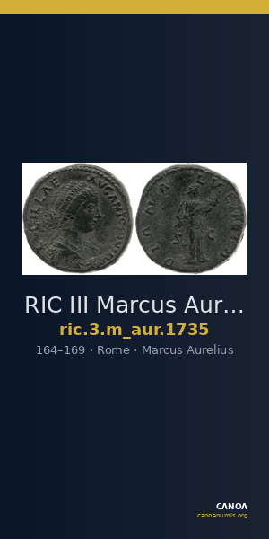 RIC III Marcus Aurelius 1735 — CANOA