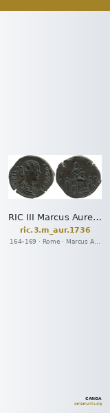 RIC III Marcus Aurelius 1736 — CANOA