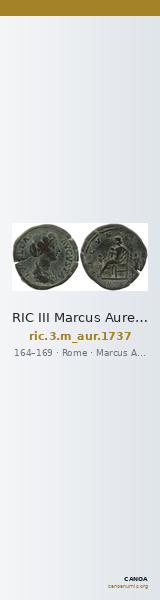 RIC III Marcus Aurelius 1737 — CANOA
