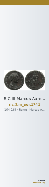 RIC III Marcus Aurelius 1741 — CANOA
