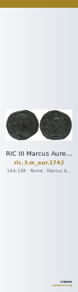 RIC III Marcus Aurelius 1742 — CANOA