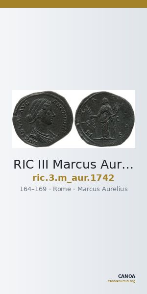 RIC III Marcus Aurelius 1742 — CANOA