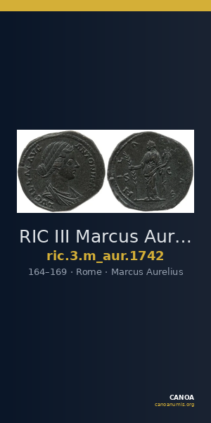 RIC III Marcus Aurelius 1742 — CANOA