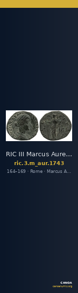 RIC III Marcus Aurelius 1743 — CANOA