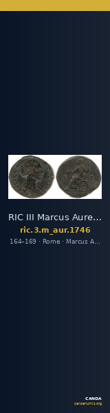 RIC III Marcus Aurelius 1746 — CANOA