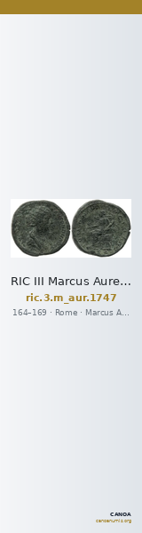 RIC III Marcus Aurelius 1747 — CANOA