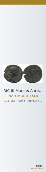 RIC III Marcus Aurelius 1748 — CANOA