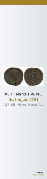 RIC III Marcus Aurelius 1751 — CANOA