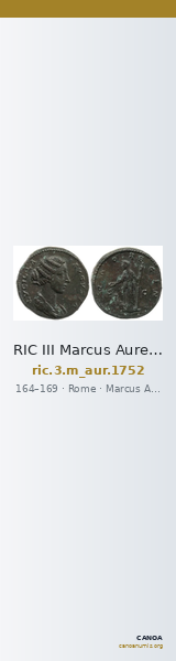RIC III Marcus Aurelius 1752 — CANOA
