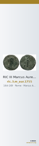 RIC III Marcus Aurelius 1755 — CANOA