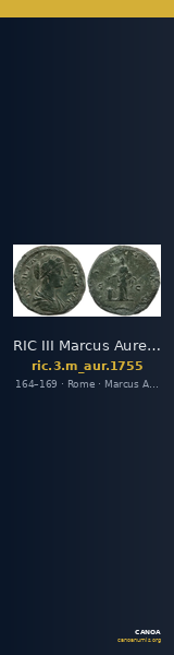 RIC III Marcus Aurelius 1755 — CANOA
