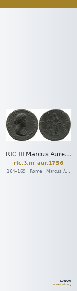 RIC III Marcus Aurelius 1756 — CANOA
