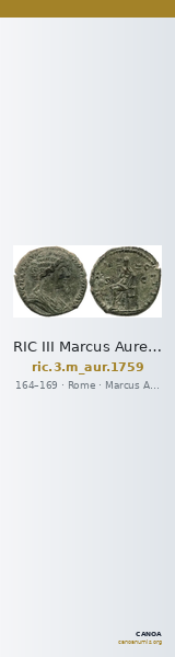 RIC III Marcus Aurelius 1759 — CANOA